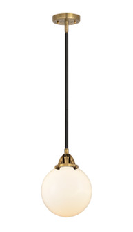 Nouveau 2 LED Mini Pendant in Black Antique Brass (405|288-1S-BAB-G201-8-LED)