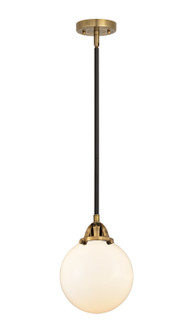 Nouveau 2 One Light Mini Pendant in Black Antique Brass (405|288-1S-BAB-G201-8)