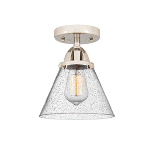 Nouveau 2 One Light Semi-Flush Mount in Polished Nickel (405|288-1C-PN-G44)