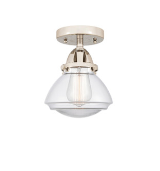 Nouveau 2 LED Semi-Flush Mount in Polished Nickel (405|288-1C-PN-G322-LED)