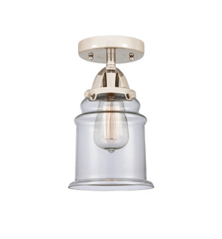 Nouveau 2 One Light Semi-Flush Mount in Polished Nickel (405|288-1C-PN-G182)