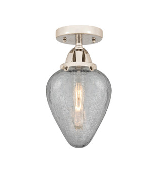 Nouveau 2 LED Semi-Flush Mount in Polished Nickel (405|288-1C-PN-G165-LED)