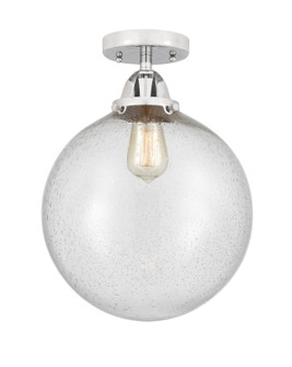 Nouveau 2 One Light Semi-Flush Mount in Polished Chrome (405|288-1C-PC-G204-12)