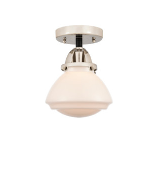 Nouveau 2 One Light Semi-Flush Mount in Black Polished Nickel (405|288-1C-BPN-G321)