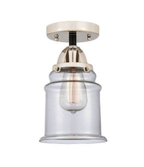 Nouveau 2 One Light Semi-Flush Mount in Black Polished Nickel (405|288-1C-BPN-G182)