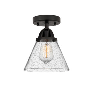 Nouveau 2 LED Semi-Flush Mount in Matte Black (405|288-1C-BK-G44-LED)