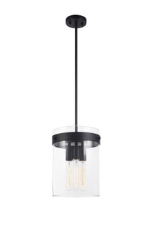 Zale Three Light Pendant in Black (423|C78403BK)