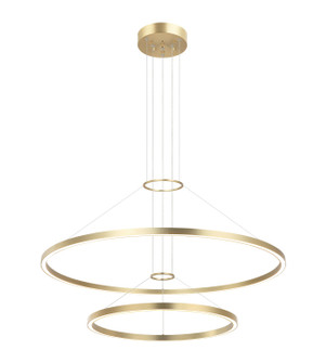 O'Hara LED Chandelier in Brushed Gold (423|C30864BG)