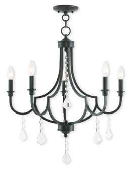 Glendale Five Light Chandelier in English Bronze (107|40885-92)