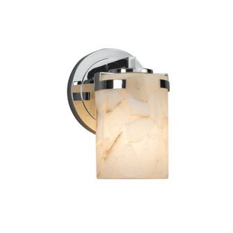 Alabaster Rocks One Light Wall Sconce in Polished Chrome (102|ALR-8451-10-CROM)