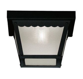 One Light Outdoor Flush Mount in Black (446|M50058BK)