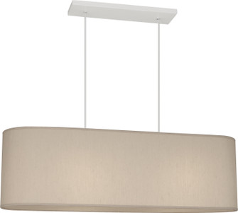 Elena Two Light Pendant in Painted White (165|B170)