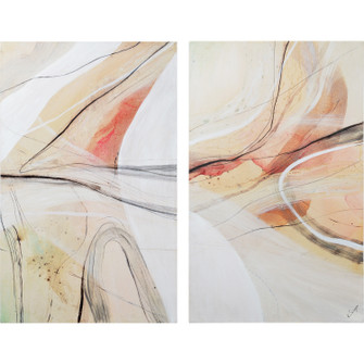 Curiosity Canvas Art in Water Color, Black Lines (443|OL2066)