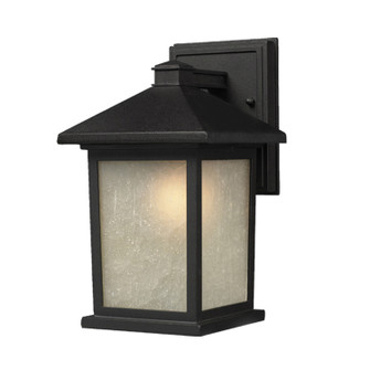 Holbrook One Light Outdoor Wall Mount in Black (224|507M-BK)