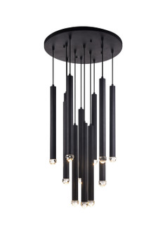 Reign LED Pendant in Matte Black (423|C78312MB)