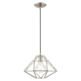 Knox One Light Mini Pendant in Brushed Nickel (107|41323-91)