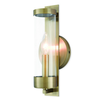 Castleton One Light Wall Sconce in Antique Brass (107|10141-01)
