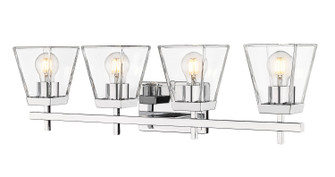 Lauren Four Light Vanity in Chrome (224|819-4V-CH)