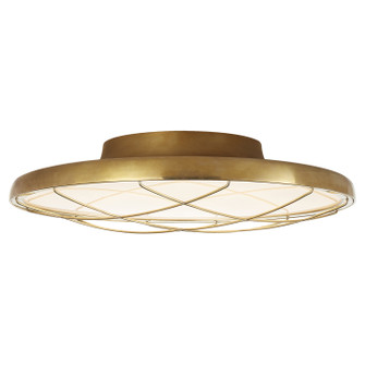 Dot LED Flush Mount in Natural Brass (268|PB 4001NB)