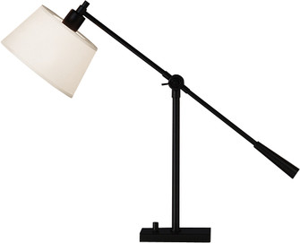 Real Simple One Light Table Lamp in Matte Black Powder Coat over Steel (165|1833)