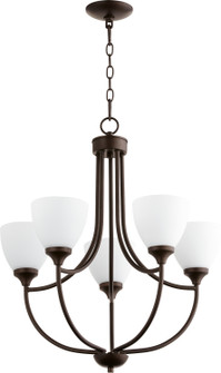 Enclave Five Light Chandelier in Oiled Bronze (19|6059-5-86)