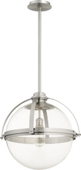 Meridian Globe Pendants One Light Pendant in Satin Nickel (19|88-20-65)