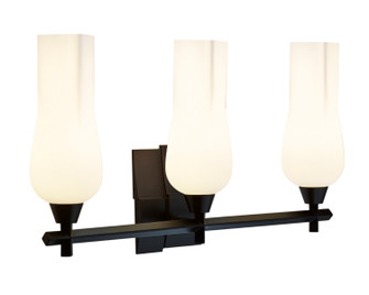 Fleur Three Light Vanity in Matte Black (185|8177-MB-MO)