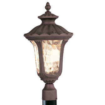 Oxford Three Light Post-Top Lanterm in Hand Applied Imperial Bronze (107|7659-58)