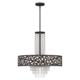 Allendale Five Light Pendant in Bronze (107|40666-07)