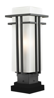 Abbey One Light Outdoor Pier Mount in Outdoor Rubbed Bronze (224|550PHM-SQPM-ORBZ)