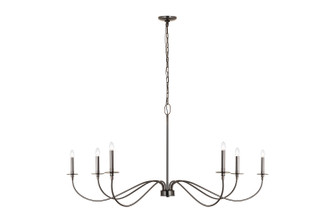 Arrington Six Light Chandelier in Plated Bronze (224|2301-63BP)