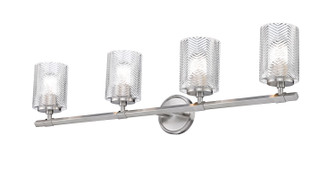 Dover Street Four Light Vanity in Brushed Nickel (224|1934-4V-BN)