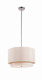 Schiffer Three Light Pendant in Brushed Nickel (110|PND-802 TP)