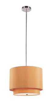 Schiffer Three Light Pendant in Brushed Nickel (110|PND-801 MST)