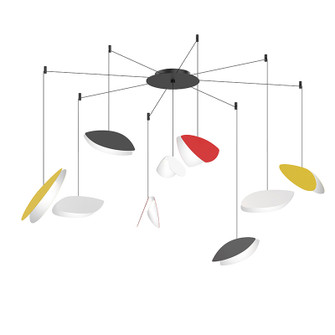 Papillons LED Pendant in Satin Black (69|2905.25M)