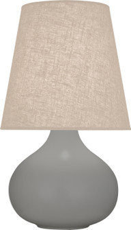 June One Light Accent Lamp in Matte Smoky Taupe Glazed Ceramic (165|MST91)