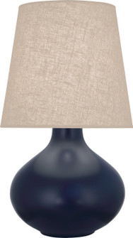 June One Light Table Lamp in Matte Midnight Blue Glazed Ceramic (165|MMB98)