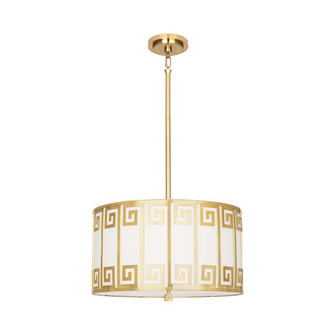 Jonathan Adler Mykonos Two Light Pendant in Modern Brass (165|157)