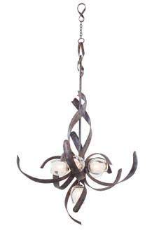 Solana LED Chandelier in Oxidized Copper (33|7540OC)