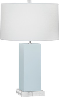 Harvey One Light Table Lamp in Baby Blue Glazed Ceramic (165|BB995)