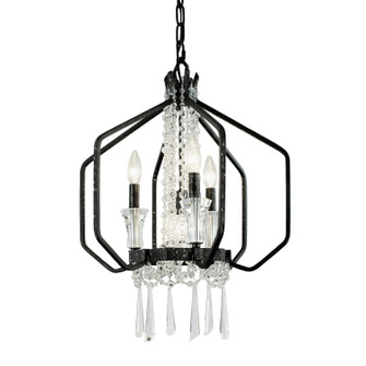 Barcelona Four Light Pendant in Onyx (137|270P04OX)