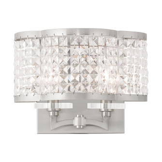 Grammercy Two Light Wall Sconce in Brushed Nickel (107|50568-91)