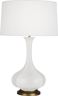 Pike One Light Table Lamp in Lily Glazed Ceramic (165|LY994)