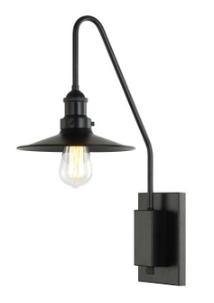 Bingrahm One Light Wall Sconce in Black (423|S01511BKBK)