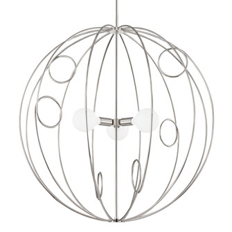 Alanis Three Light Chandelier in Polished Nickel (428|H485701L-PN)