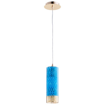 One Light Pendant in Gold (208|09241)