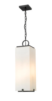 Sana Three Light Outdoor Chain Mount Ceiling Fixture in Black (224|593CHB-BK)