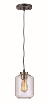 Jasmine One Light Mini Pendant in Black (110|PND-2146)