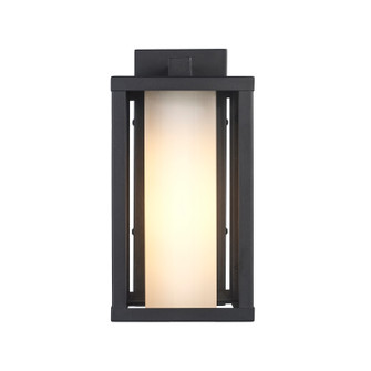 Adler One Light Outdoor Wall Mount in Black (110|51460 BK)