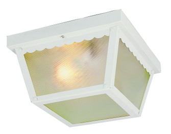 Samantha Two Light Flushmount Lantern in White (110|4902 WH)